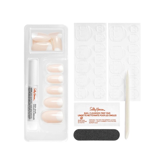 Giveaway & FREE SHIPPING 🥳 Perfect Manicure Oval Natural Pink Nails Set - Picture 2 of 4